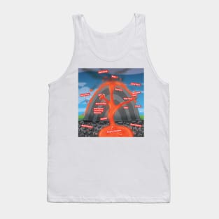 Volcano Diagram Tank Top